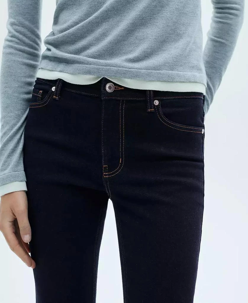 Mango Women's Sienna Flared Cropped Jeans 5