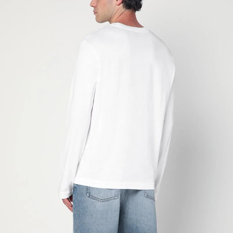 AMI White Ami De Coeur T-shirt 3