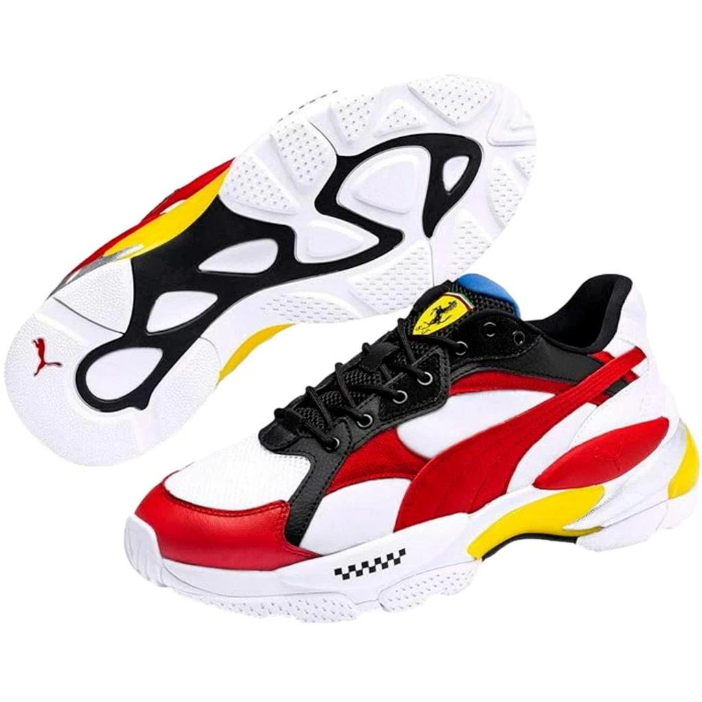 Puma SF Cell Epsilon  White/Red/Vibrant Yellow  306512-01 Men's 2
