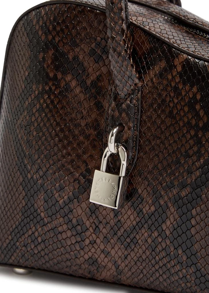 Stella McCartney Stella Ryder medium snake-effect faux leather shoulder bag 3