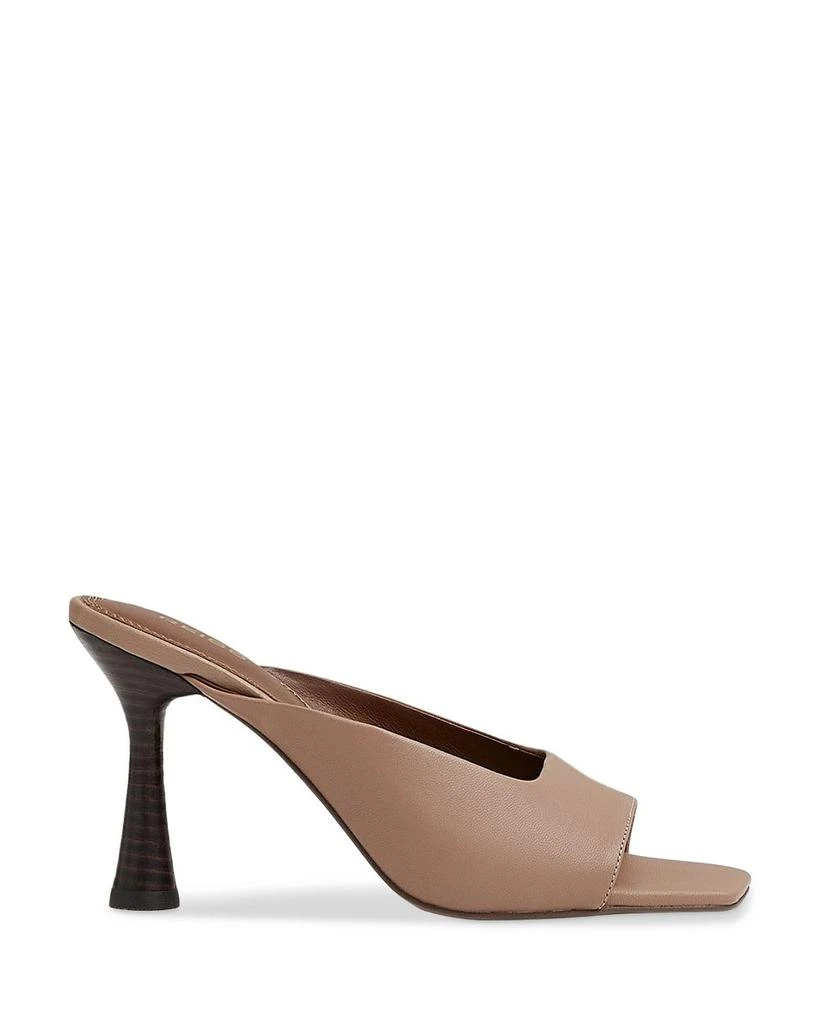 REISS Women's Justine Square Mule Heel Shoes 1