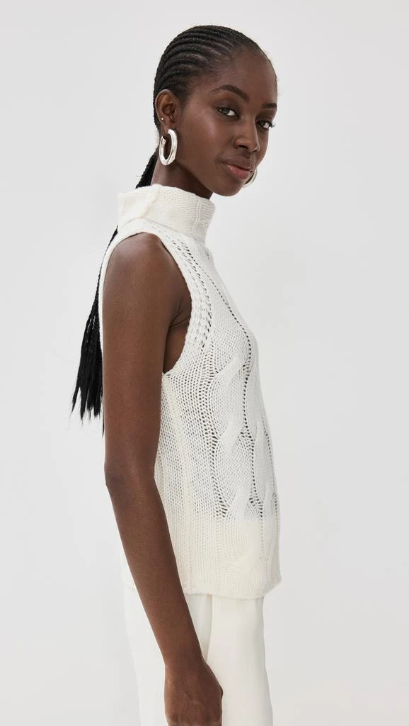 Sablyn Cashmere Saige B Cropped Turtleneck 3