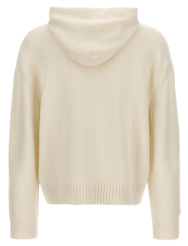 MM6 Maison Margiela Signature Numbers Motif Knitted Hoodie – On