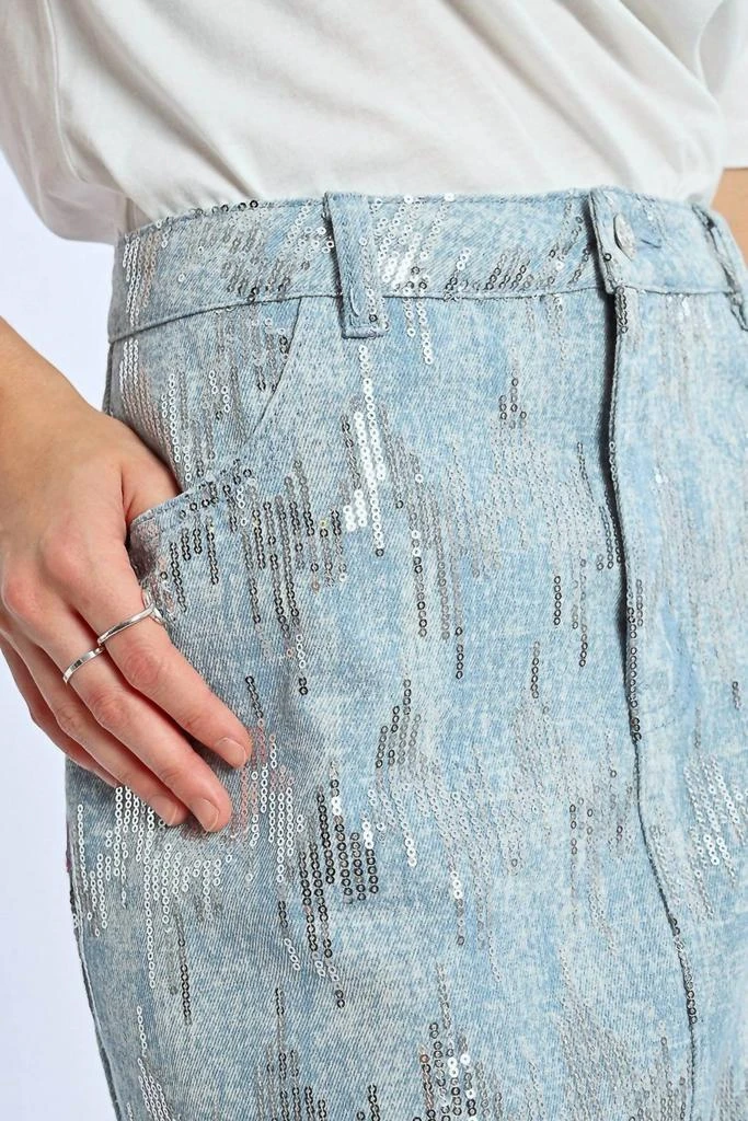 Molly Bracken Molly Bracken - Nashville Nights Rhinestone Mini Skirt 5
