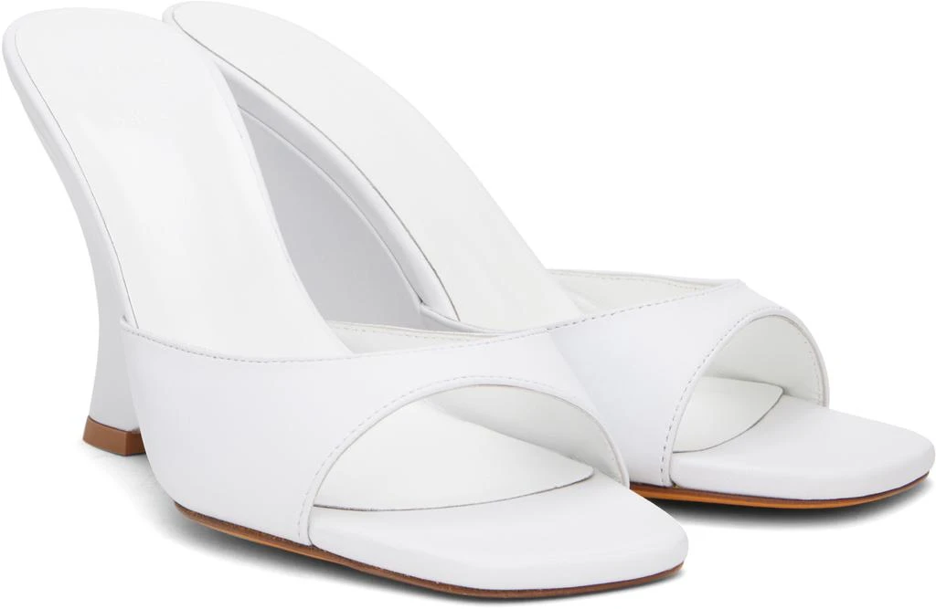 Maryam Nassir Zadeh White Lido Wedge Heeled Sandals 4