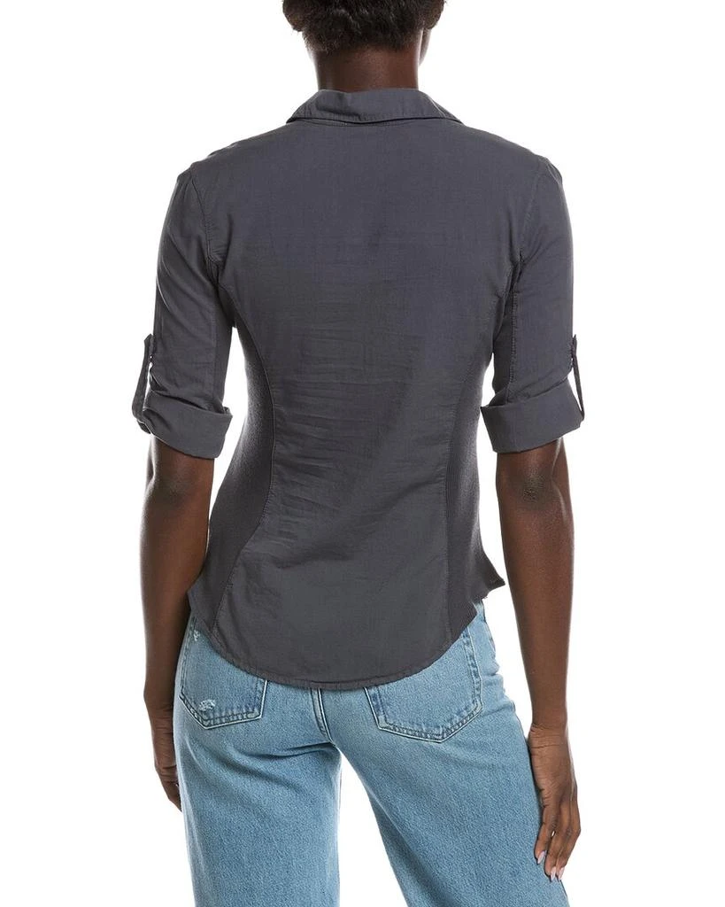 James Perse Contrast Panel Shirt 2