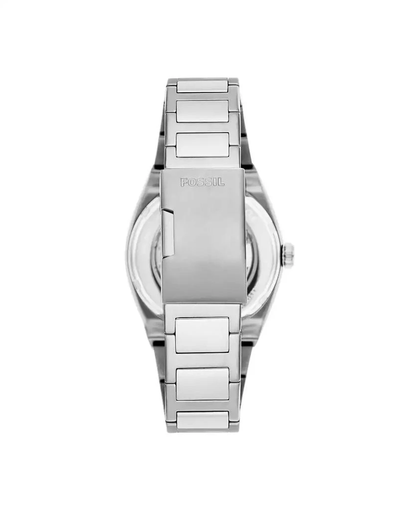 Fossil Men's Everett Automatic Silver-tone Stainless Steel Watch 4