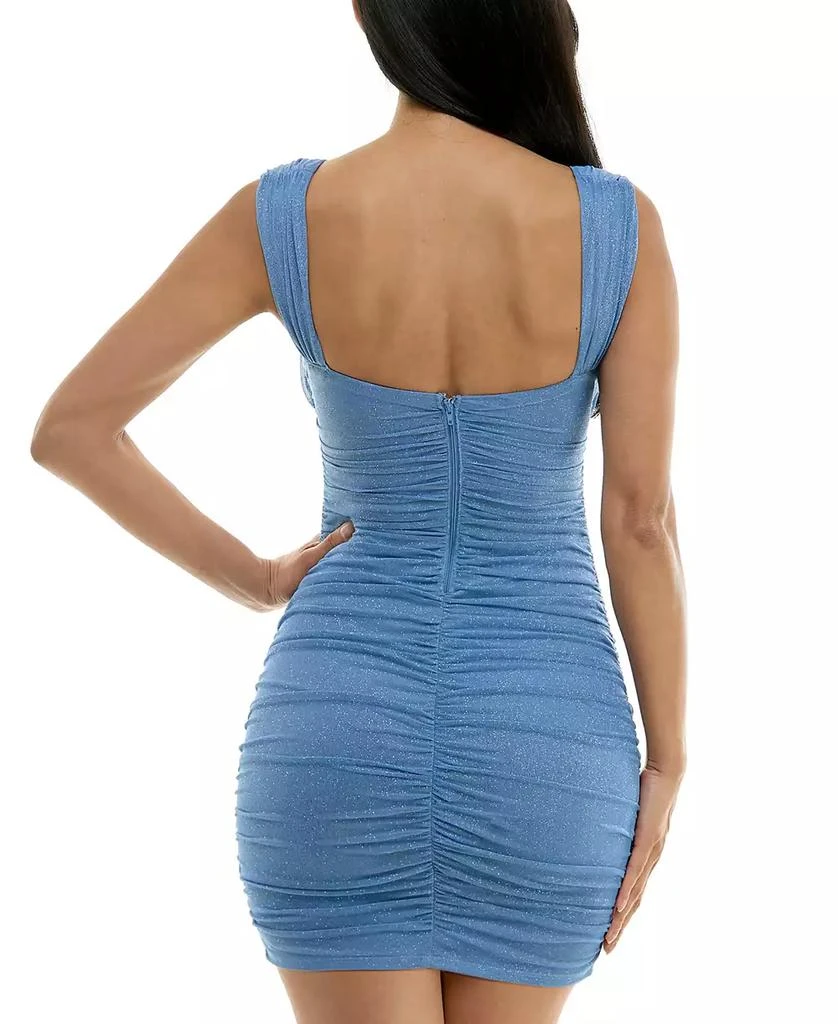 green emerald velvet dress Glitter Bodycon Straps Black Sequins Mini Party Dresses main image 1
