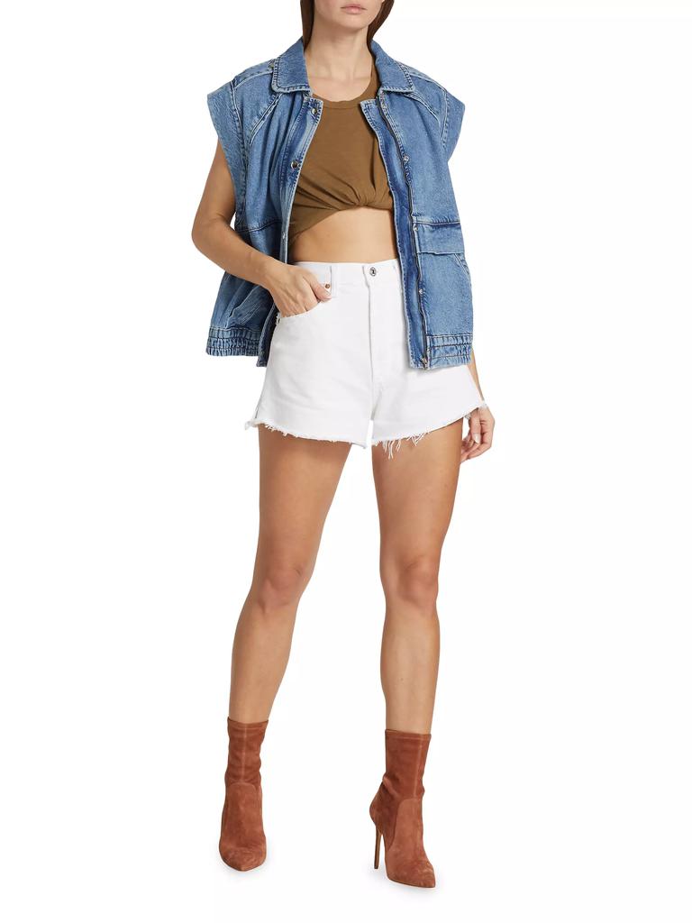 Citizens of Humanity Marlow High-Rise Cut-Off Denim Shorts