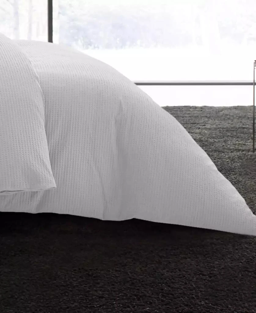 Vera Wang Waffle Pique Cotton 3 Piece Comforter Set 3