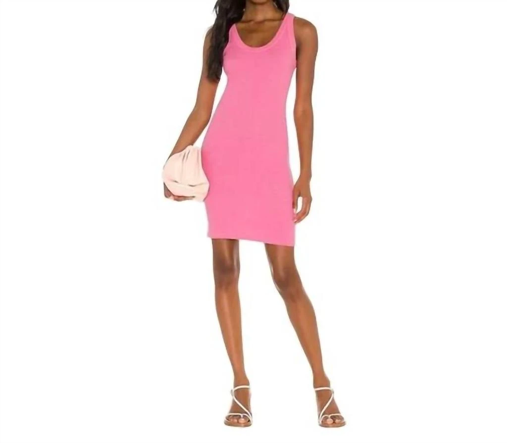 Monrow Monrow - Scoop Neck Tank Dress 1