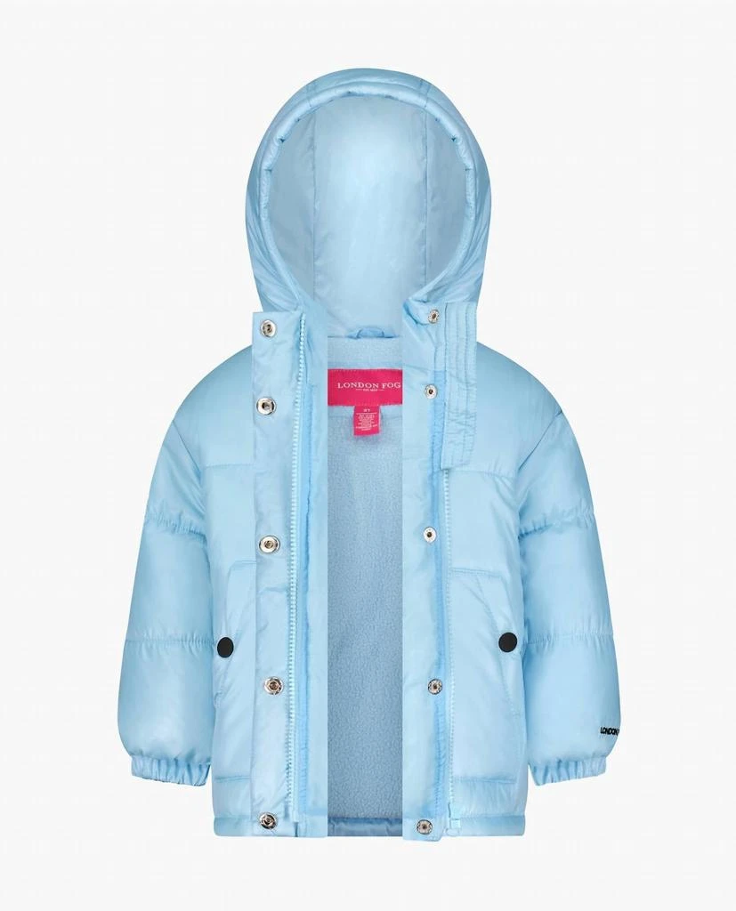 London Fog London Fog - Toddler Girls Zip-front Heavy Weight Puffer Jacket 2