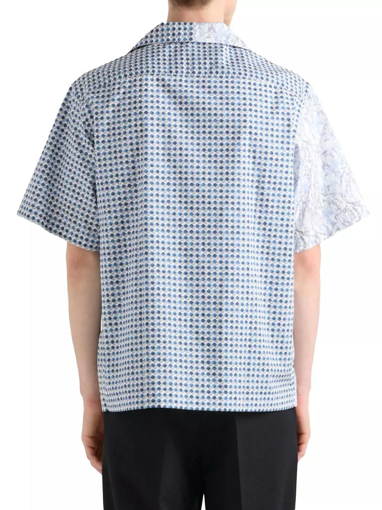 Prada Double Match Cotton Shirt 4