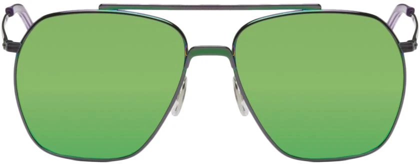 Acne Studios Purple Aviator Sunglasses 1