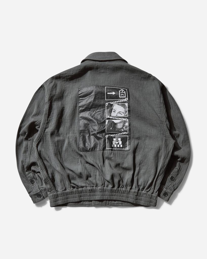 Cav Empt Men's Soft Cotton Zip Jacket Charcoal