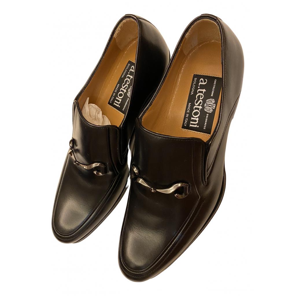 A. Testoni A. Testoni Leather flats