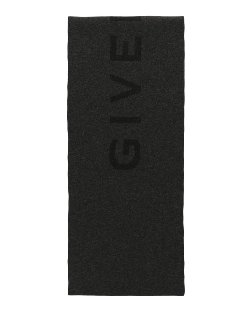 Givenchy 4G Logo Reversible Wool Scarf