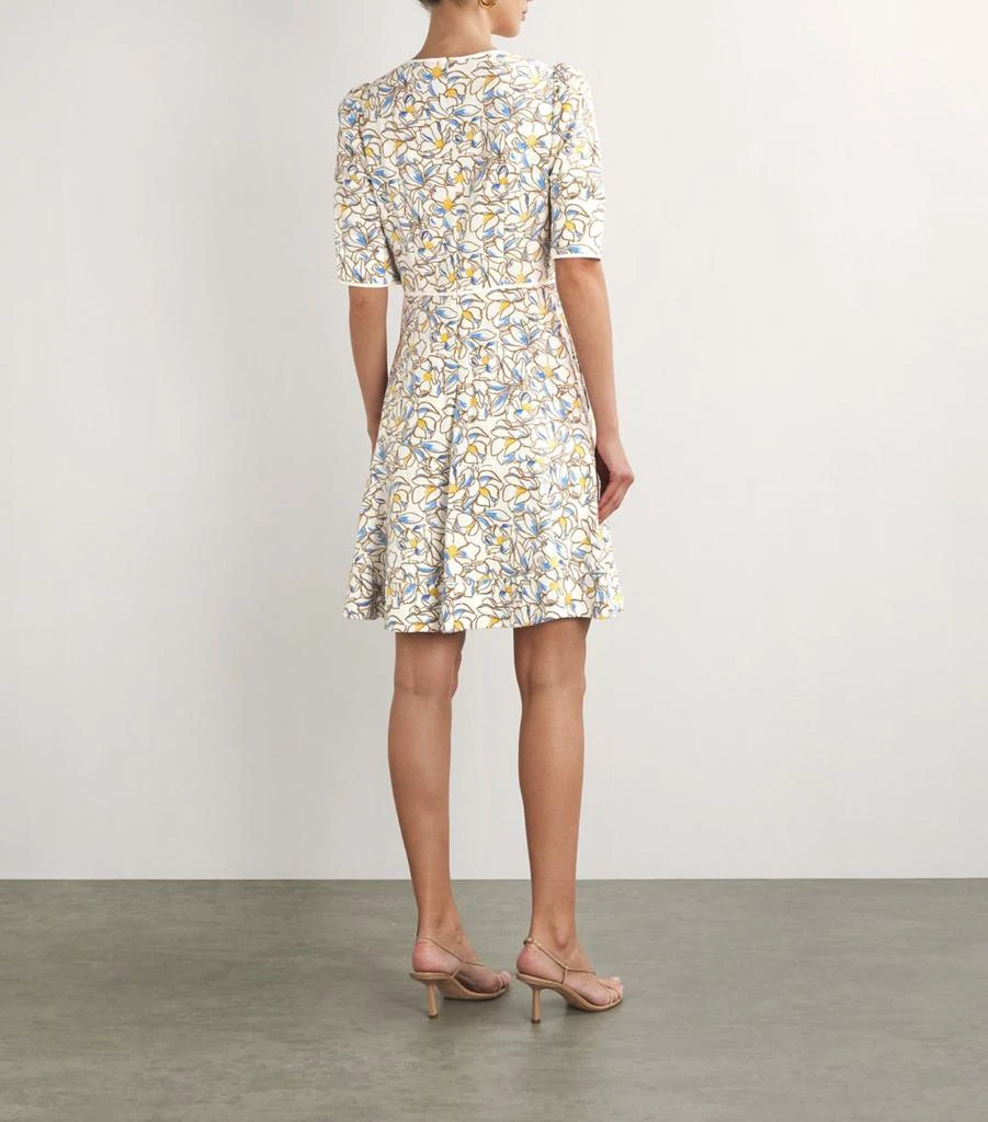 ME+EM Floral Jacquard Fit-And-Flare Dress 3