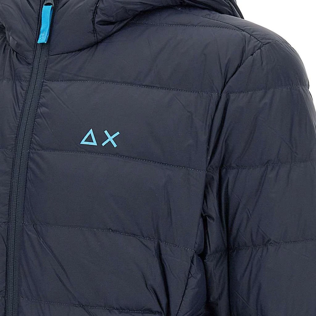 SUN 68 Sun 68 Logo Printed Hooded Padded Jacket 4