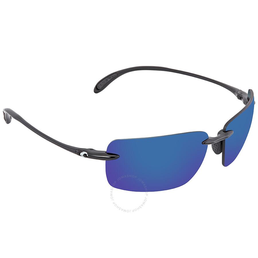 Costa Del Mar GULF SHORE Blue Mirror Polarized Polycarbonate Unisex Sunglasses GSH 11 OBMP 66