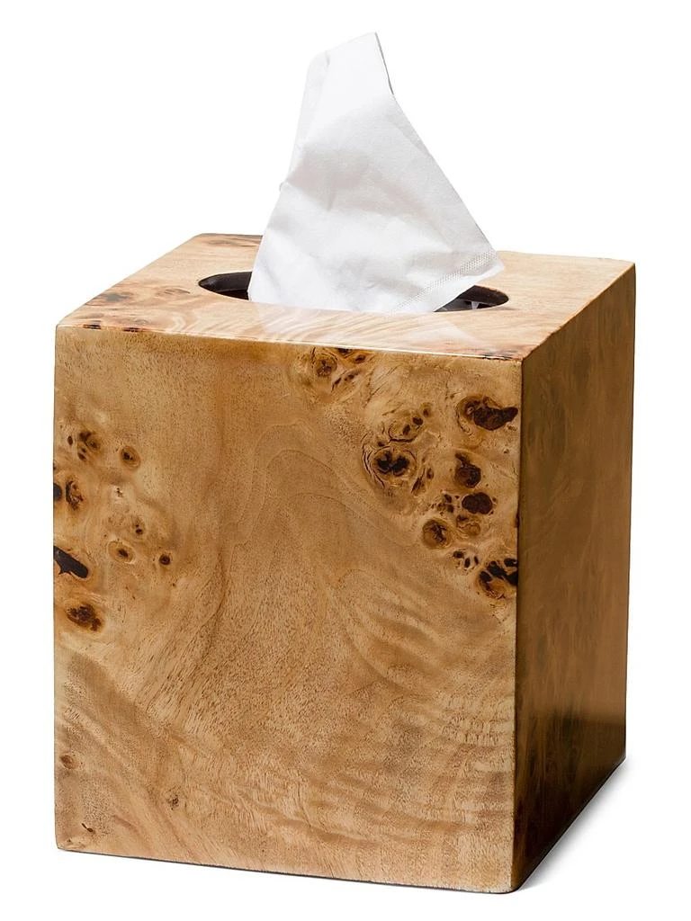 LADORADA Burl Veneer Tissue Box 1