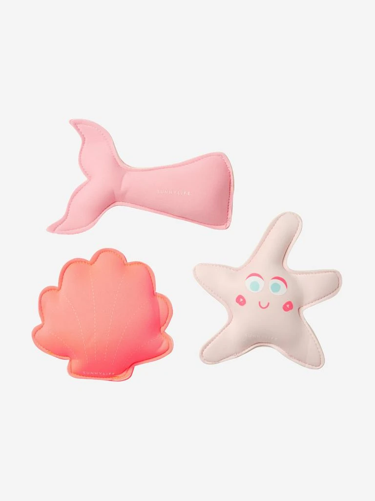 Sunnylife Sunnylife Girls Melody the Mermaid Set of 3 Dive Buddies in Pink (18cm) 1