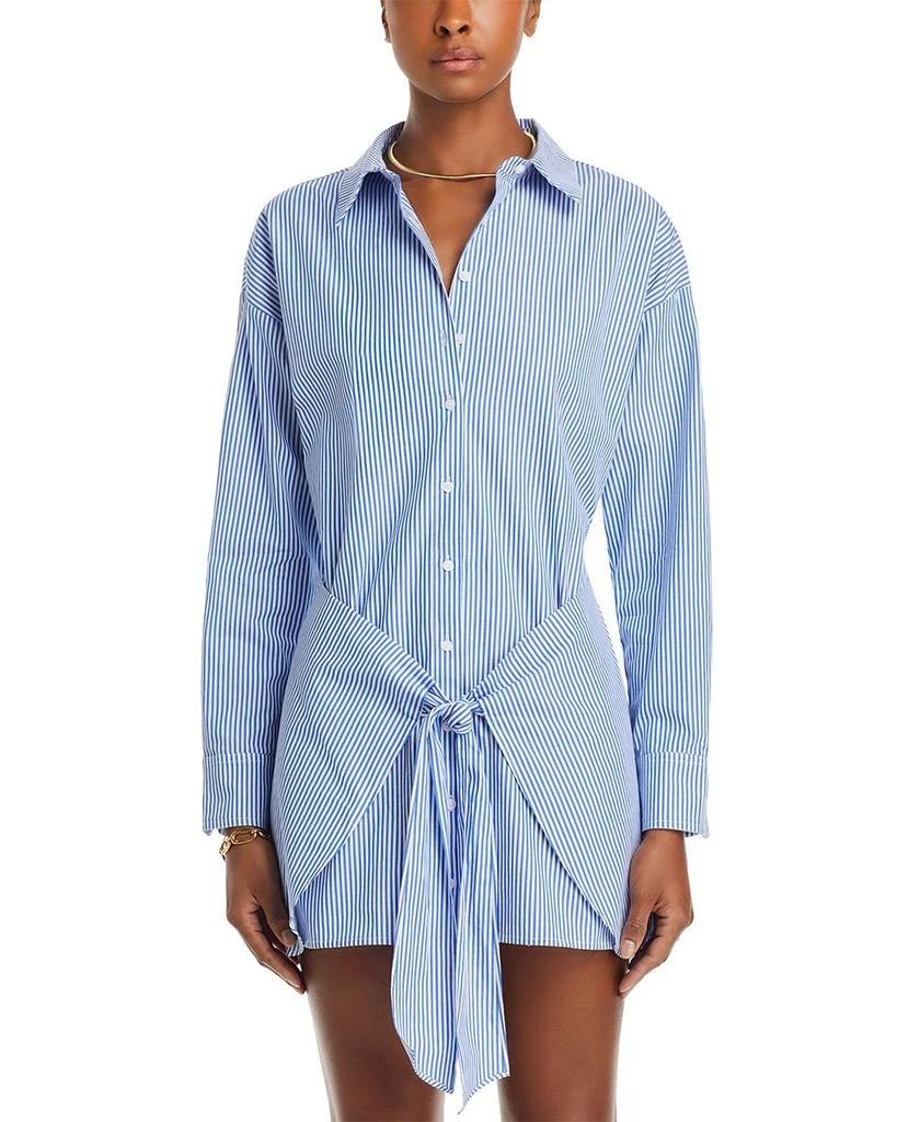 Lucy Paris Poplin Tie Front Dress 7