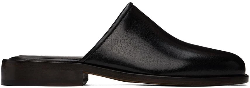 Lemaire Black Square Mules 1