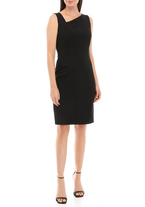 THE LIMITED Limited Womens Asymmetrical Sheath Dress 1