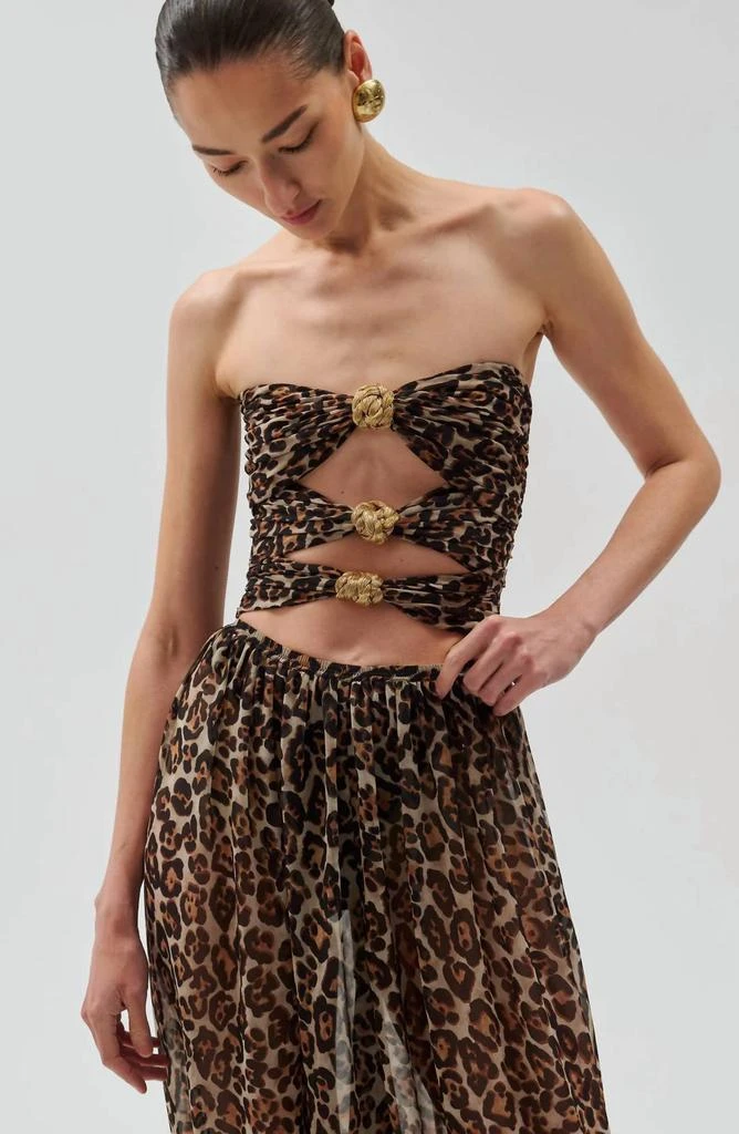 Ronny Kobo Women's Mora Jumpsuit In Leopard 2