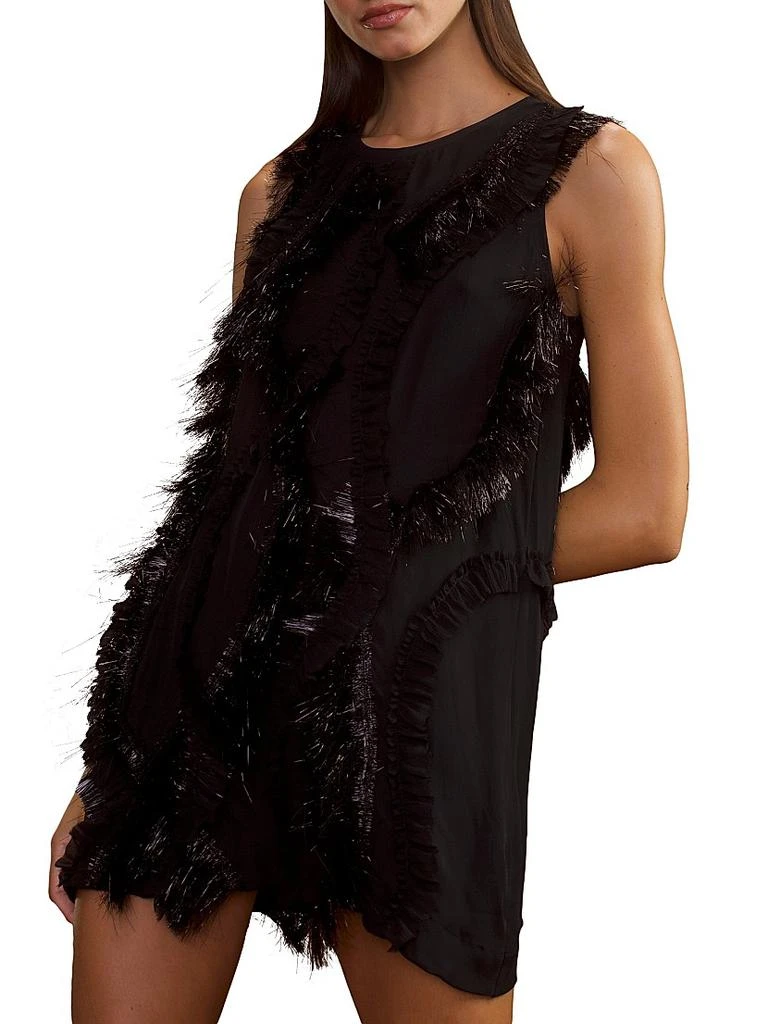Cynthia Rowley Embellished Silk Minidress 5