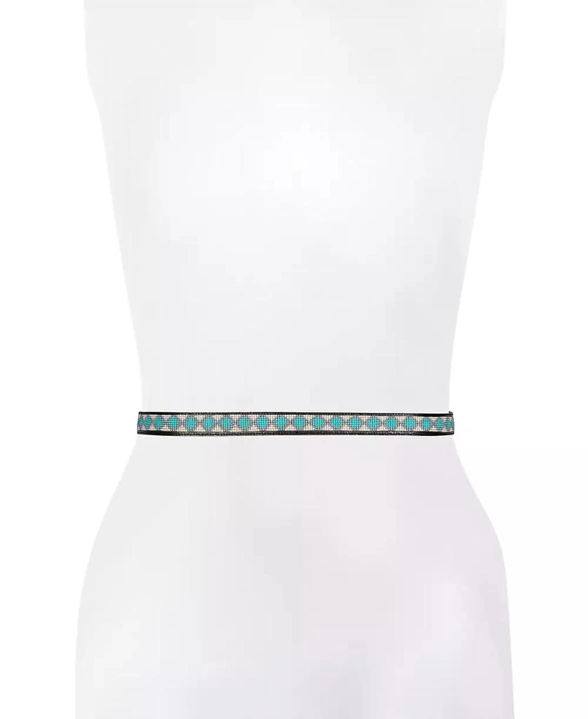 Frye Women's 20mm Beaded Leather Belt 3