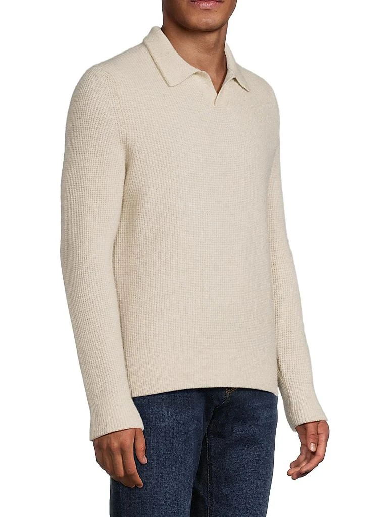 Vince Thermal Cashmere V-Neck Sweater 4