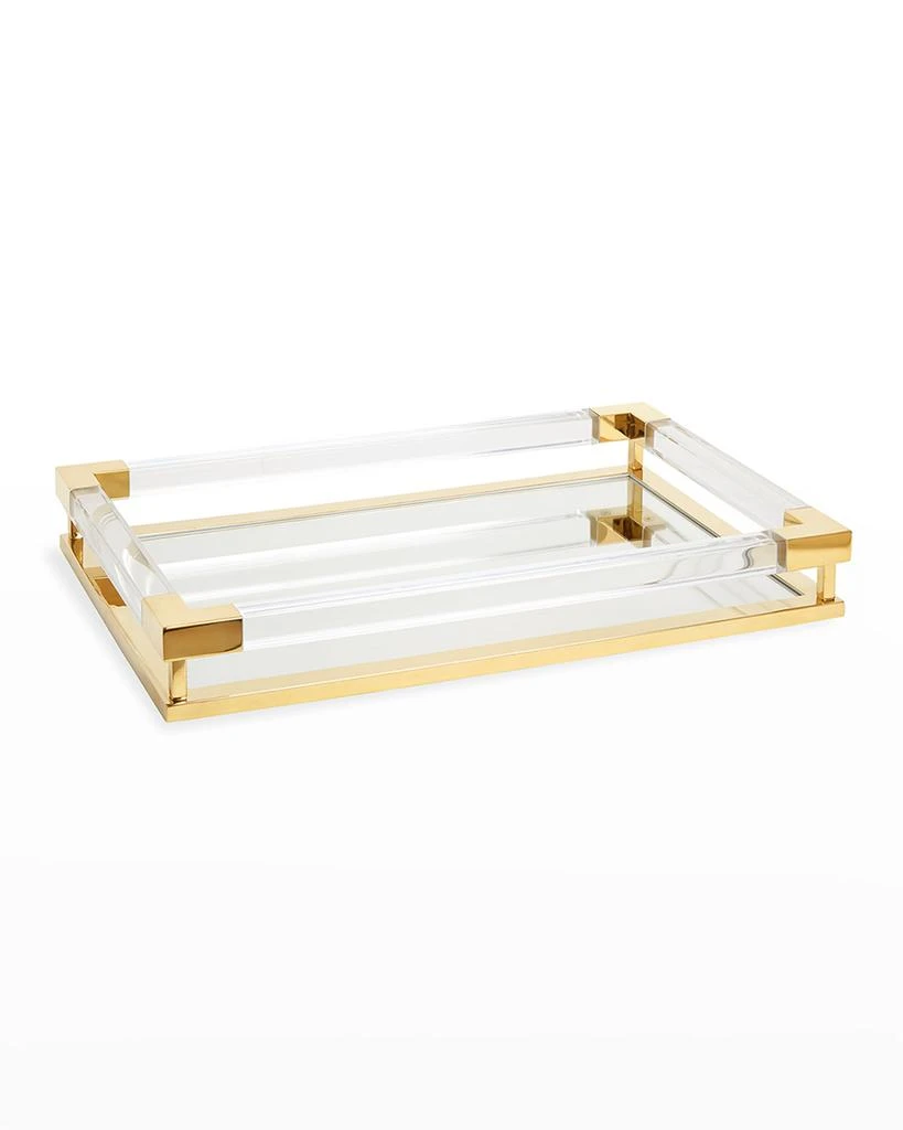Jonathan Adler Jacques Small Decorative Tray, Brass 1