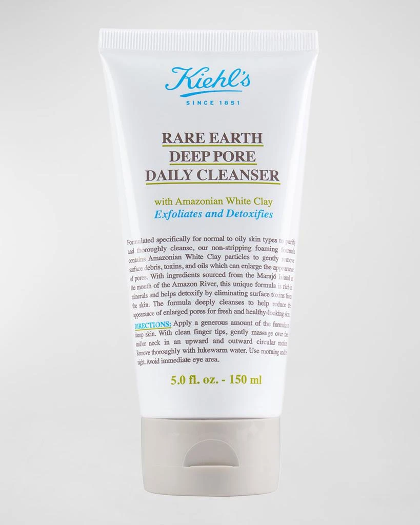 Kiehl's Rare Earth Deep Pore Daily Cleanser, 5 oz. 1