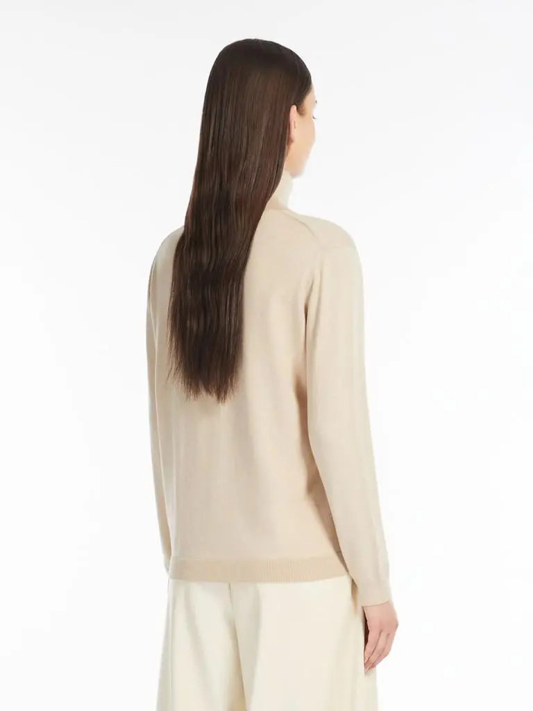 Weekend Max Mara Silk and wool polo-neck sweater 3