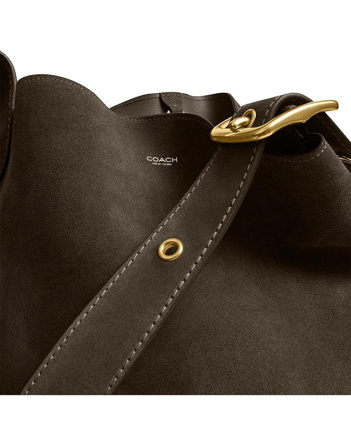 Coach Bleecker Suede Bucket Bag 8