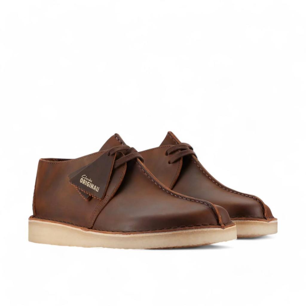 Clarks Men's Desert Trek Moccasin Shoes In Beeswax