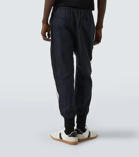 Tom Ford Cotton and silk twill sweatpants 4