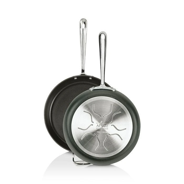 All-Clad Hard Anodized Nonstick 10" & 12" Fry Pan Set 1