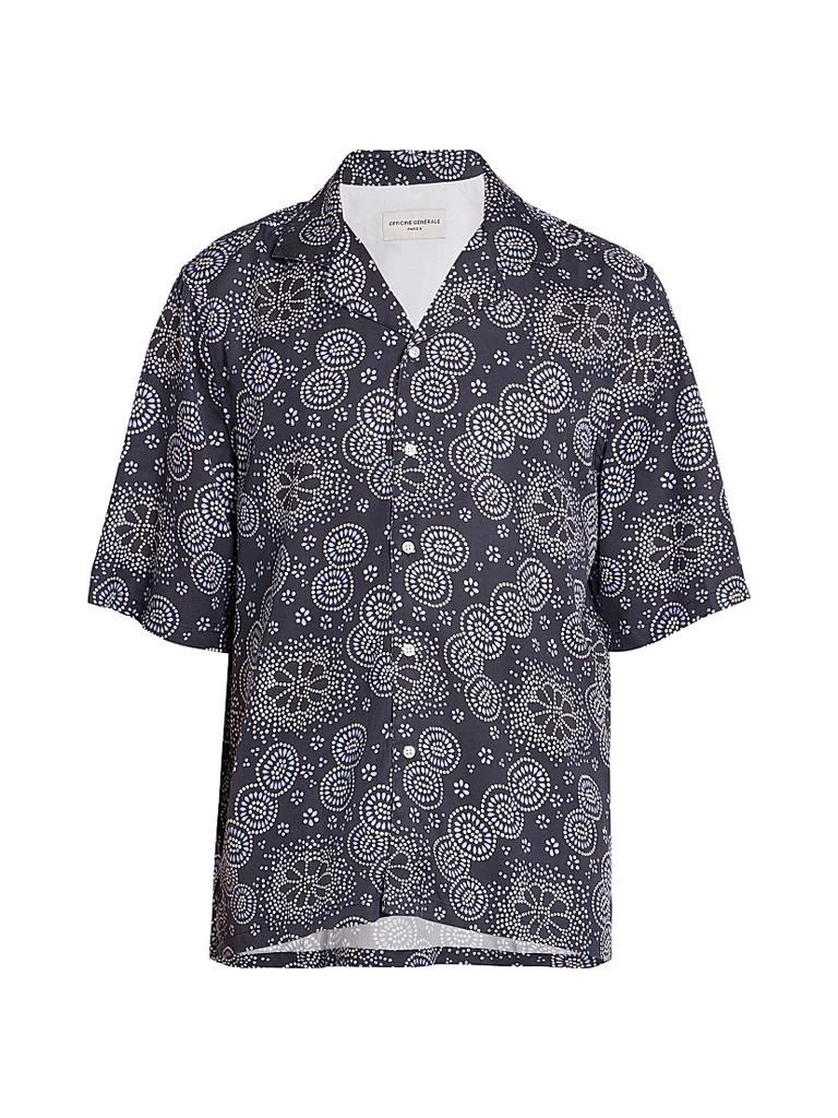 Officine Gén�érale Eren Dots Camp Shirt 1