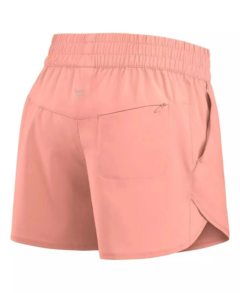 Fanatics Women's Coral Philadelphia Phillies Studio Woven Vibe Shorts 2