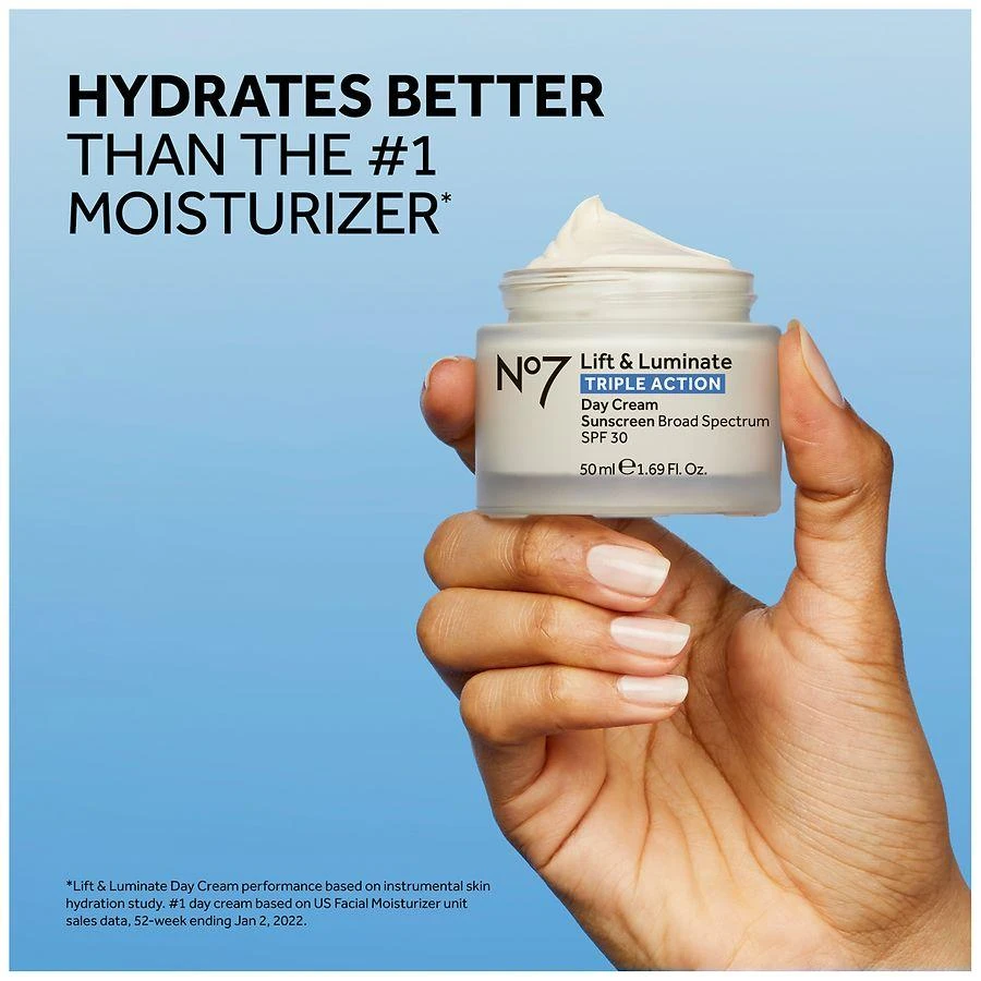 No7 Lift & Luminate Triple Action Day Cream with SPF 30 6