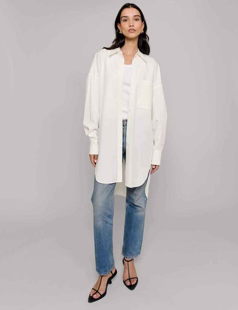 Pixie Market Oversized White Shirt 4