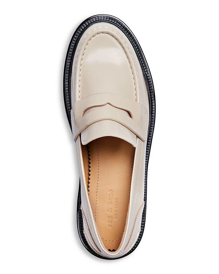 Rag & Bone Women's Quinn Platform Loafer Flats 3