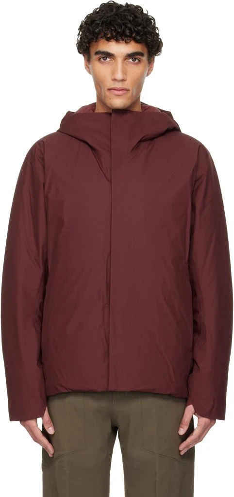 Veilance Burgundy Altus Down Jacket