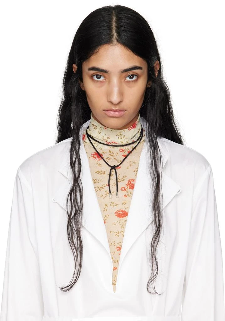Sophie Buhai Black Elegant Shoelace Choker 2