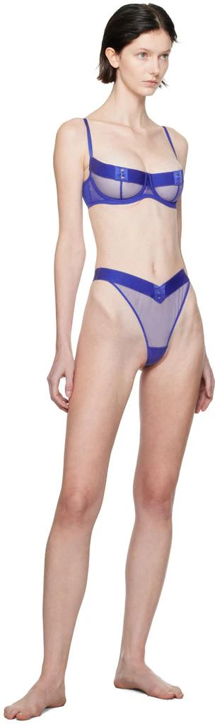 L'Agent by Agent Provocateur Blue Caity Bra 4