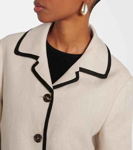 Max Mara Leslie linen jacket 4