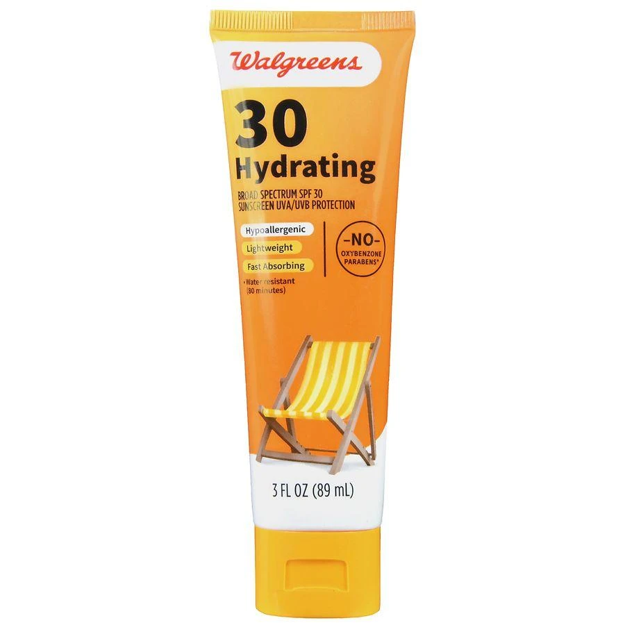Walgreens Hydrating Sunscreen Lotion SPF 30 2